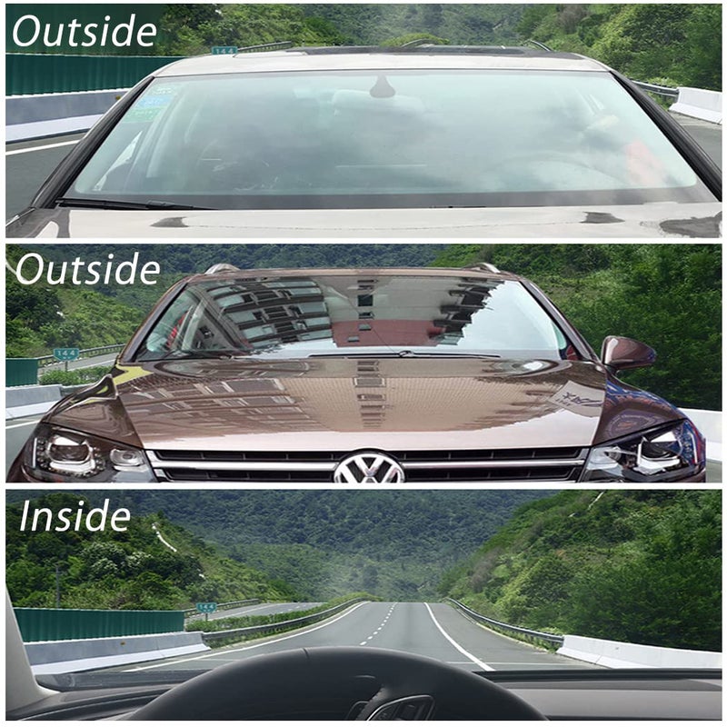 SW Nano Ceramic Car Window Film, 99% Anti-UV, 80% VLT, 2 Ply, Shatter-Proof, Anti-Glare, 40"x16.5ft Roll - Image 4